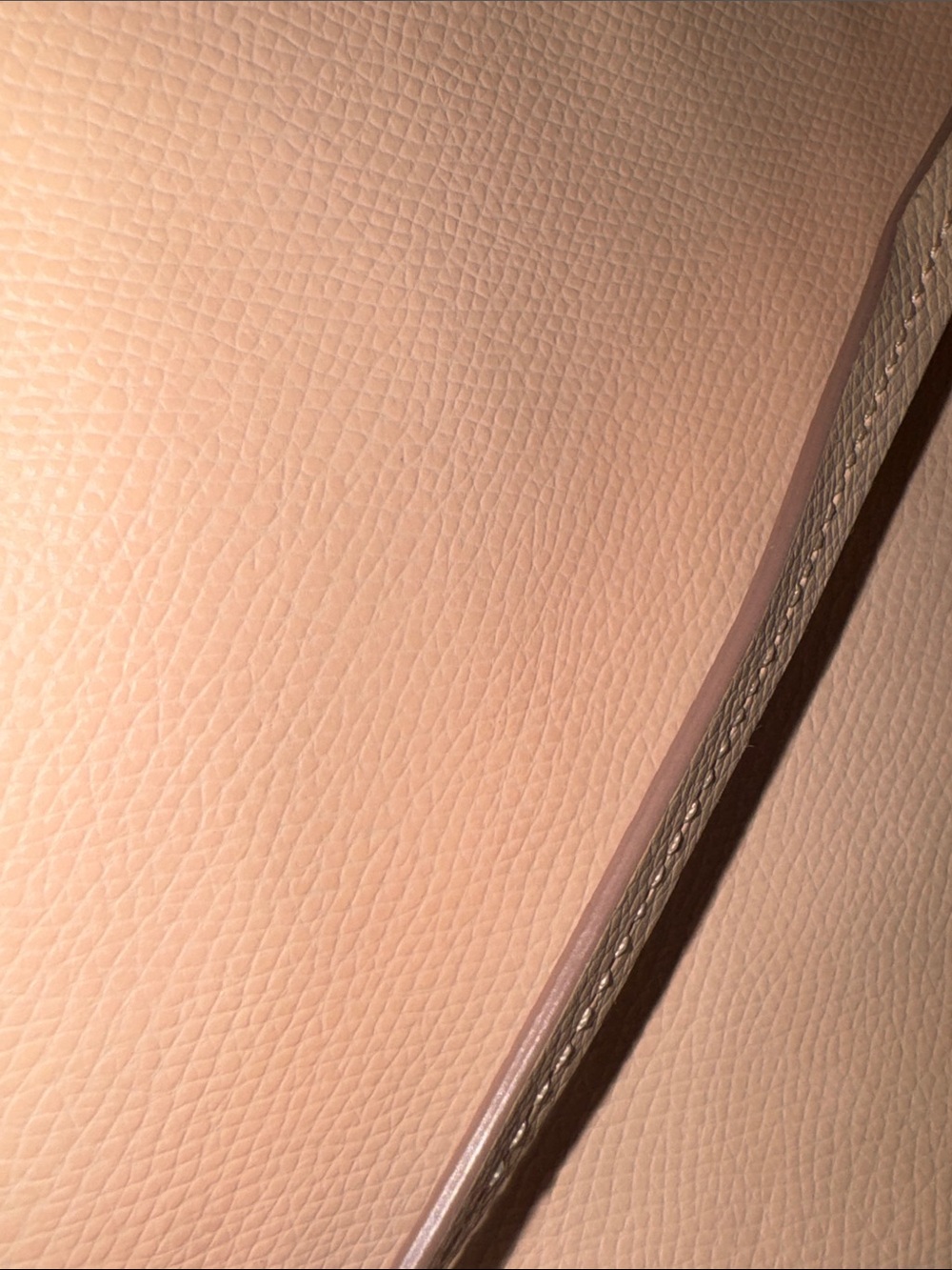 Coach Pebbled Leather Clutch-Shoulder Bag in Blush - Picture 3 of 6